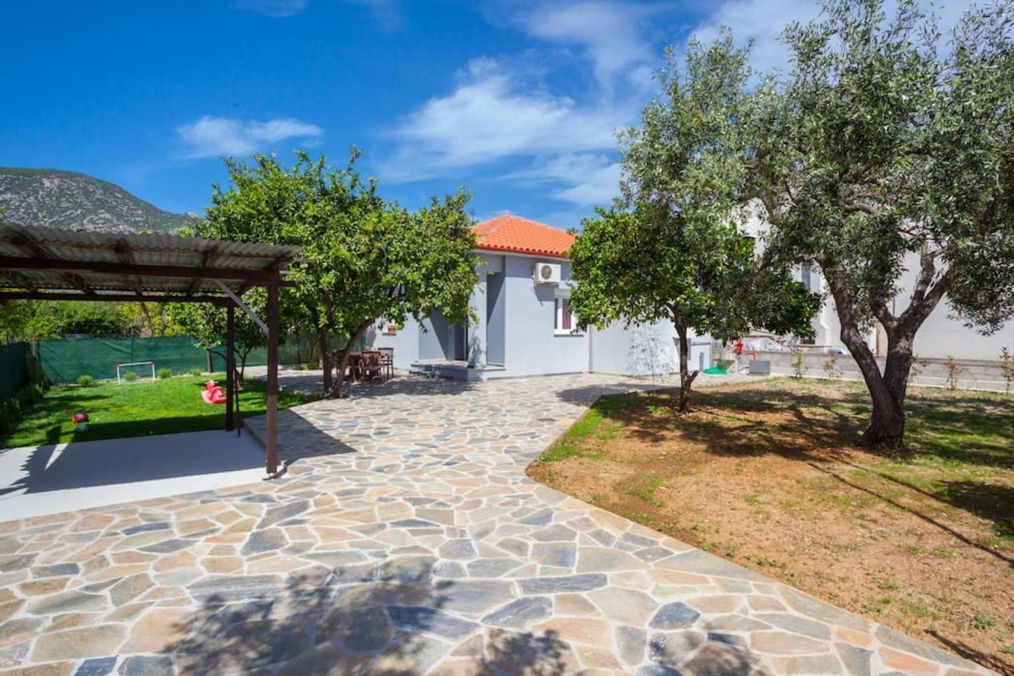 Aethra House In Agria Volou Villa ภายนอก รูปภาพ